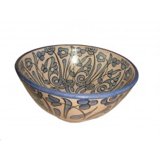 Handmade moroccan design bowl,large